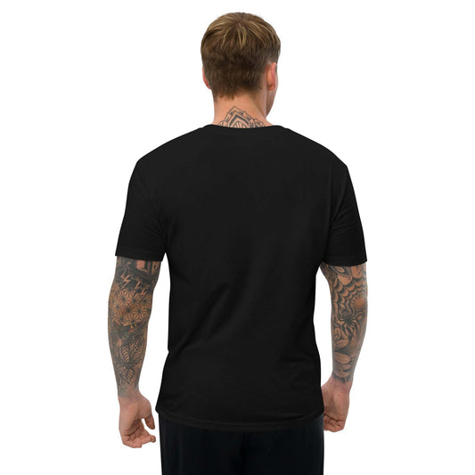 Black KING DOC Edition Tee, form-fitting and lightweight, made from 100% combed ring-spun cotton; ideal staple for any wardrobe.