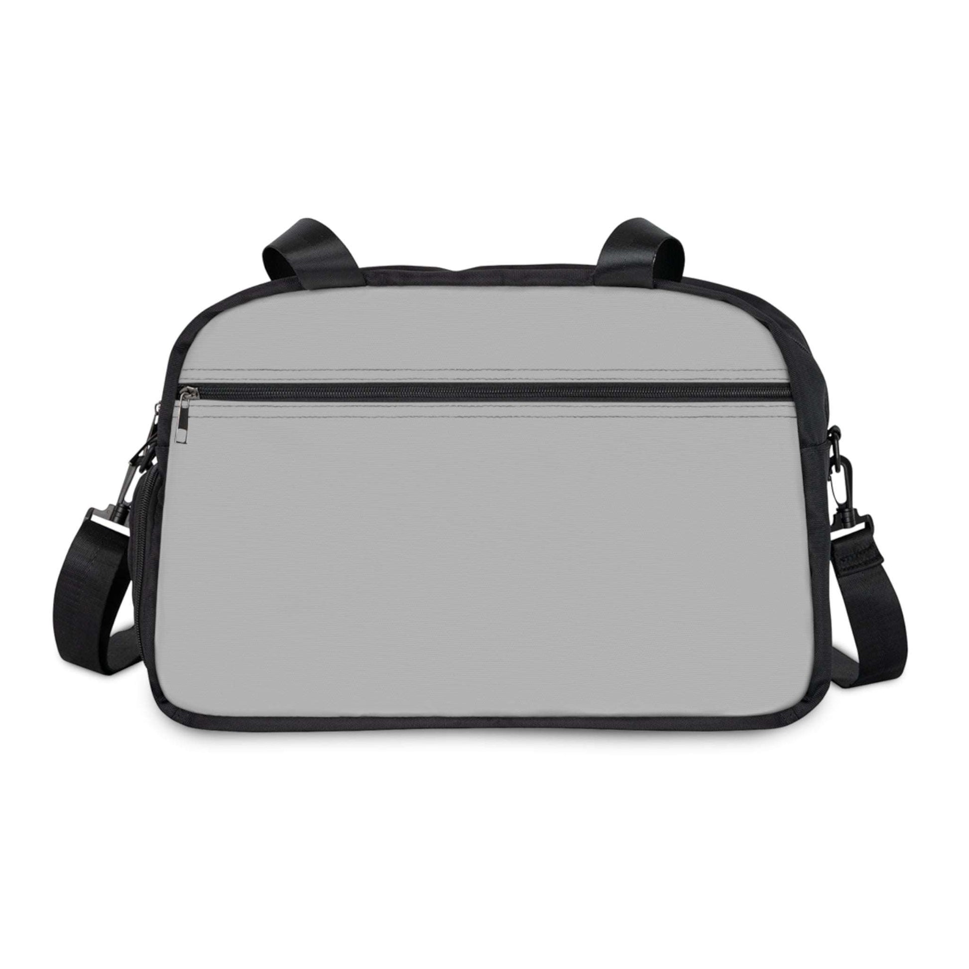 Black and gray Savage Squad Gorilla fitness bag with adjustable shoulder strap.
