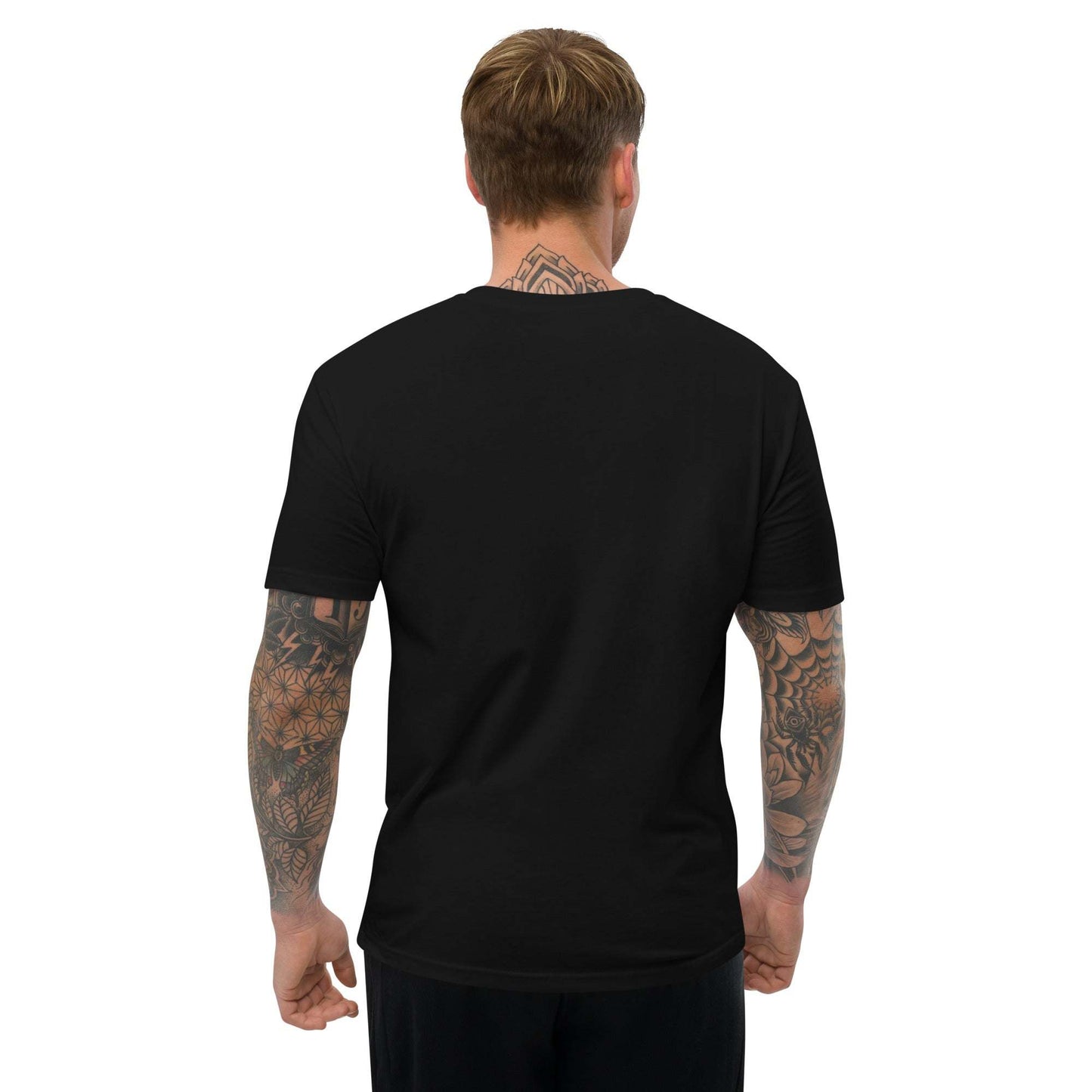 Black KING DOC Edition Tee, form-fitting and lightweight, made from 100% combed ring-spun cotton; ideal staple for any wardrobe.