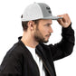 Embroidered Savage Squad Snapback cap with adjustable snapback and curved visor.