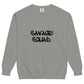 Logo Crewneck, vintage-washed sweatshirt with "SAVAGE SQUAD" design, soft and relaxed fit.
